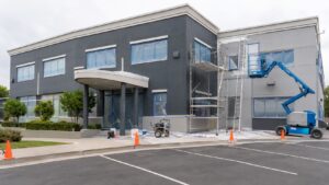 exterior paintin commercial 1 Exterior Painting in Berlin, NJ — 7&7 Contractor LLC